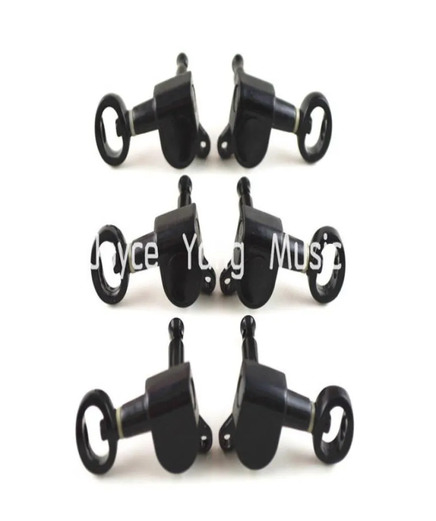 Niko Black Hole Cap Guitar Tuning Pegs Tuners Machine Head 3L3R6R3923115