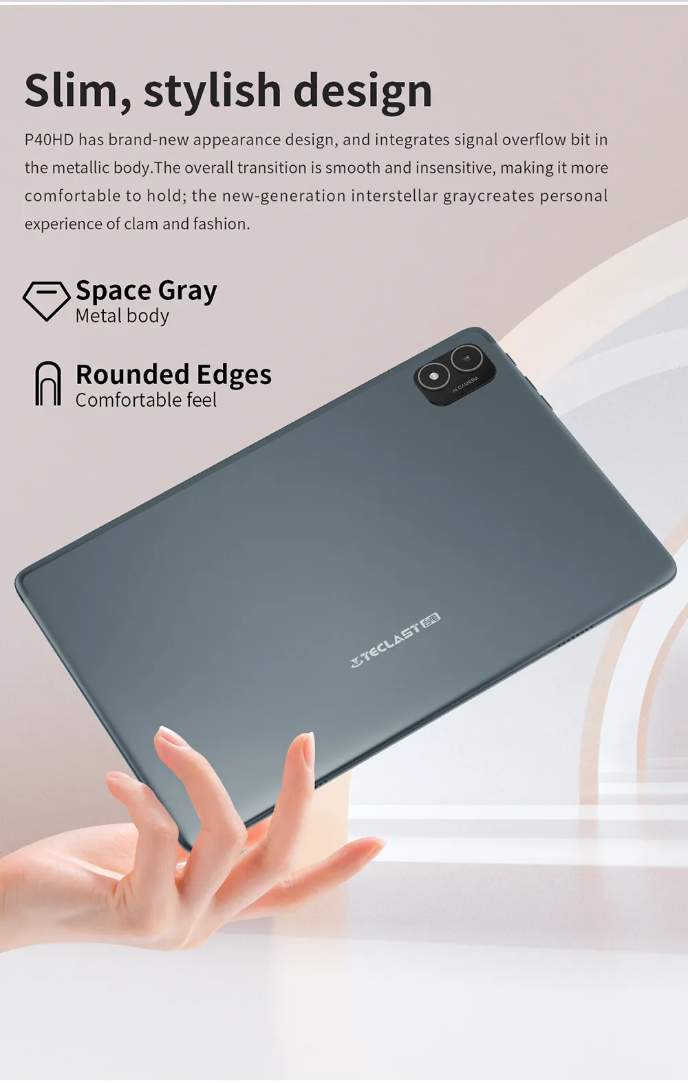 Teclast P40HD 10.1 Tablet Android 13 8GB+8GB RAM From