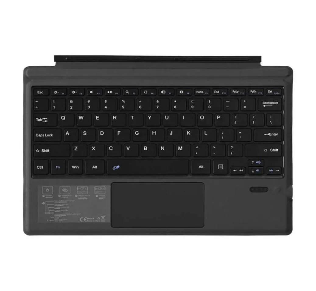 Para microsoft surface pro 34567 tablet sem fio bluetoothcompatível 30 tablet teclado pc portátil teclado de jogos y080881791015431949