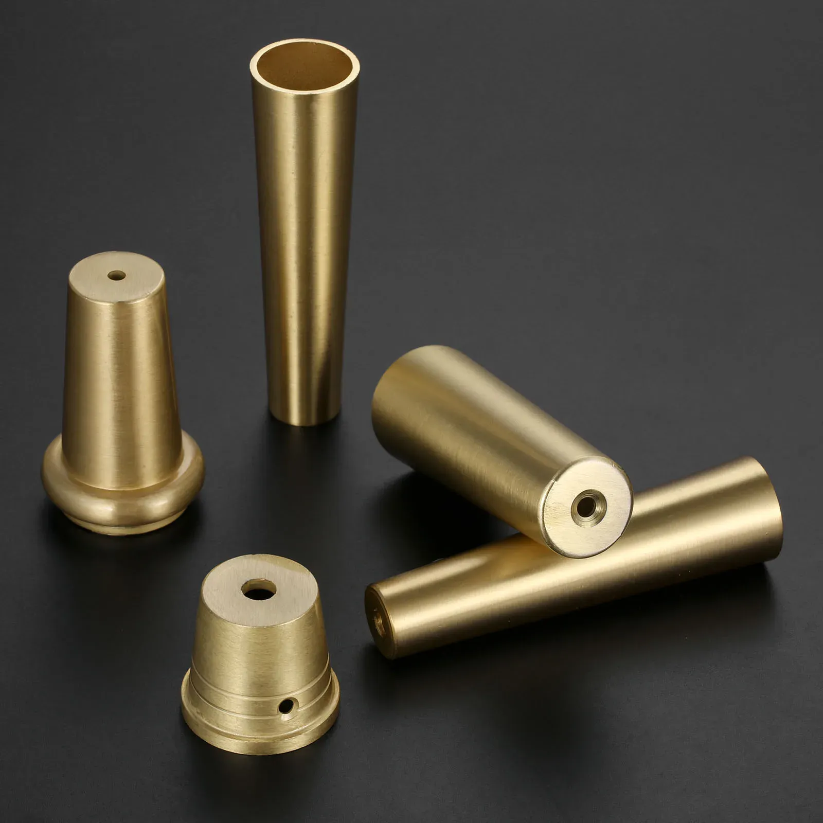 DHgate Golden Brass Copper Furniture Leg Protectors 1Pc Metal Cup Chair Feet Caps Home Garden