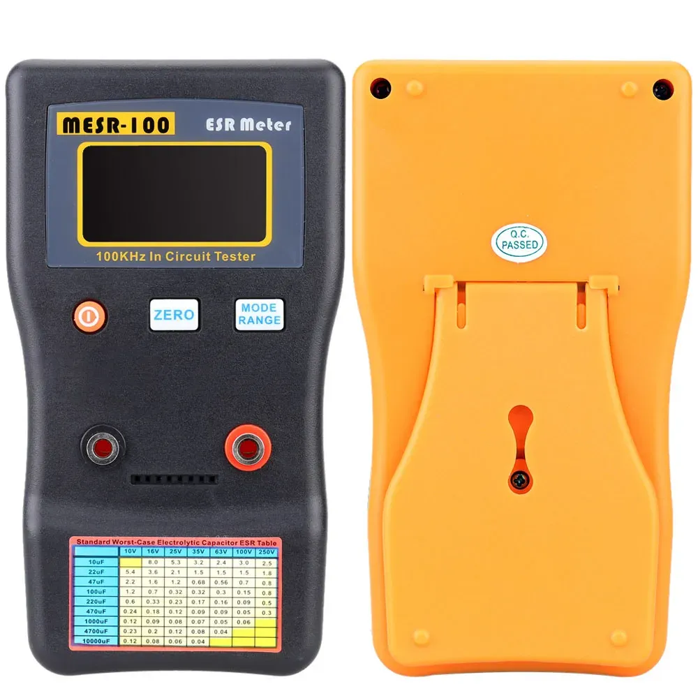 Multimeter MESR-100 ESR Capacitance Ohm Meter Professional Measuring Internal Resistance of Capacitor Capacitance Circuit Tester