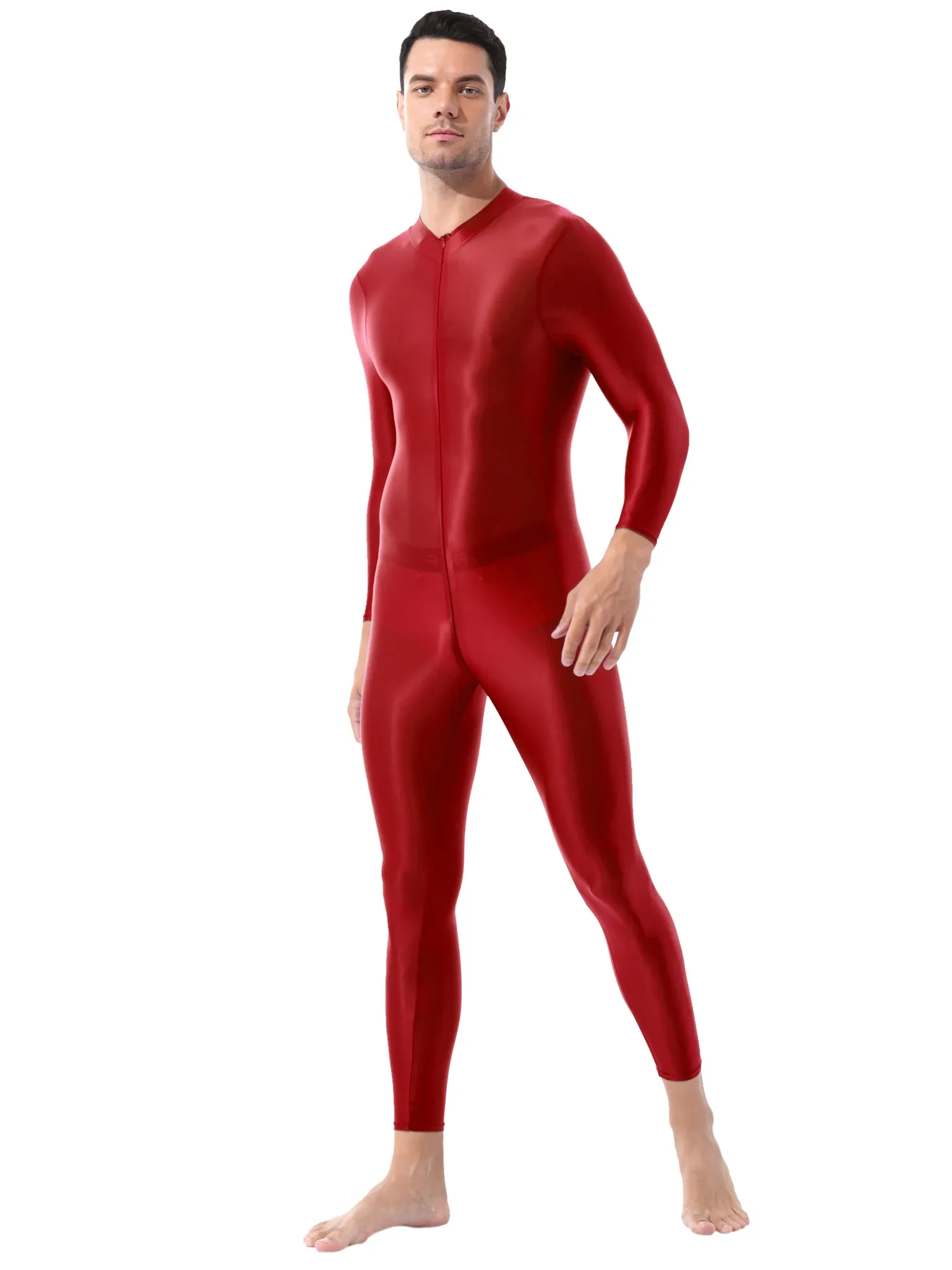 Red full body jumpsuit deals