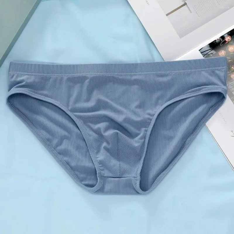 Sous Vetements Pour Hommes Slips Moulants En Soie Glacee Confortables Et Respirants Taille Basse Sous Vetements Pour Hommes Du 6 34 DHgate