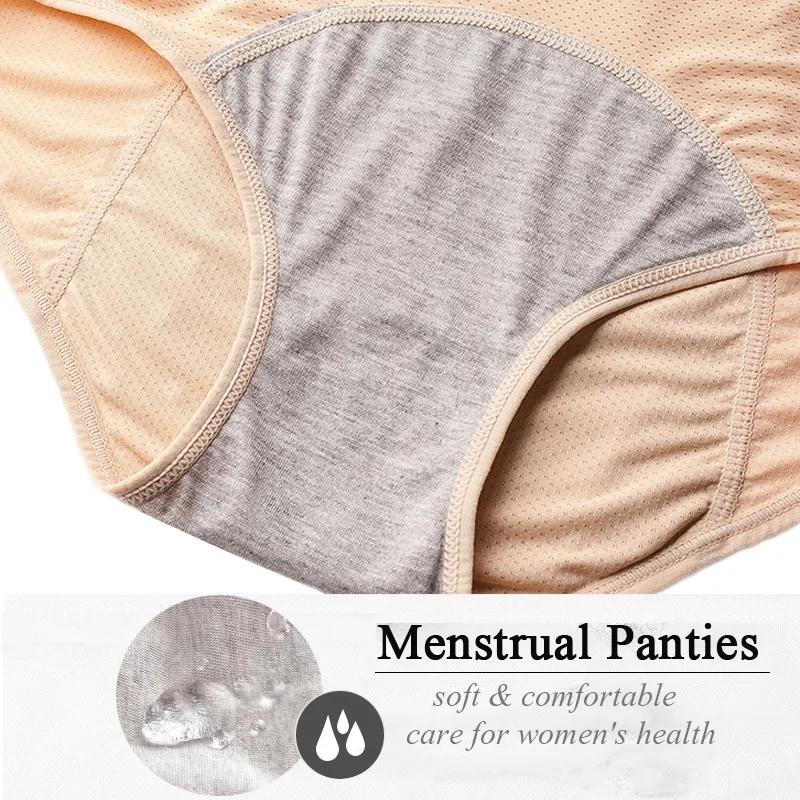 Mutande Assorbenti Da Donna Per Ciclo Mestruale – Antipiercing, Lavabili – Taglie Dalla L Alla 5XL