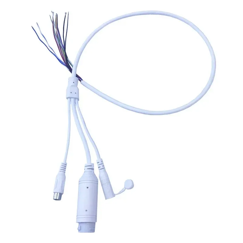 NEU 2024 48V bis 12V POE -Kabel mit DC Audio IP -Kamera RJ45 -Kabel -in -POE