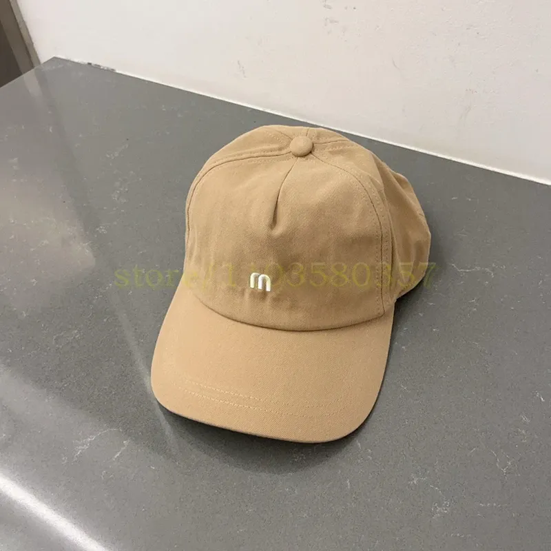Moda 696594 bawełniane czapki baseballowe dla kobiet mężczyzn retro m litera haft haft hatback kapelusze słoneczne wizje Hip Hop tatę kapelusz minus nowy
