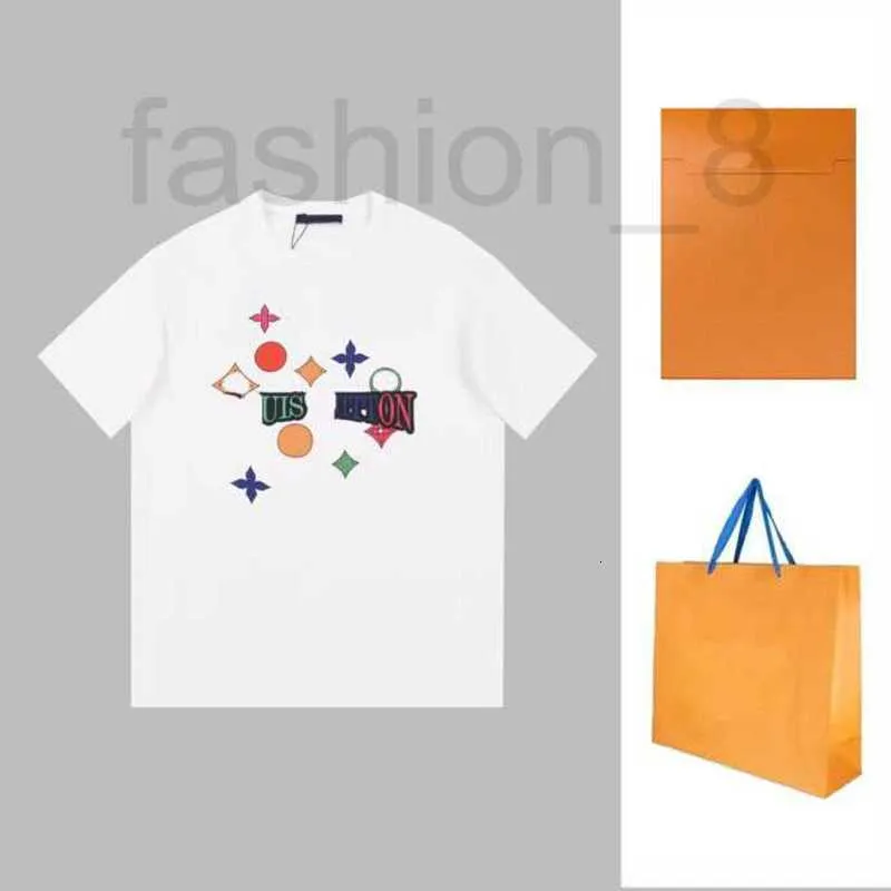 남자 티스 폴로 디자이너 남성 자카드 티셔츠 짧은 슬리브 봄/여름 트렌드 패션 고품질 흑백, m-xxxl 7sqw