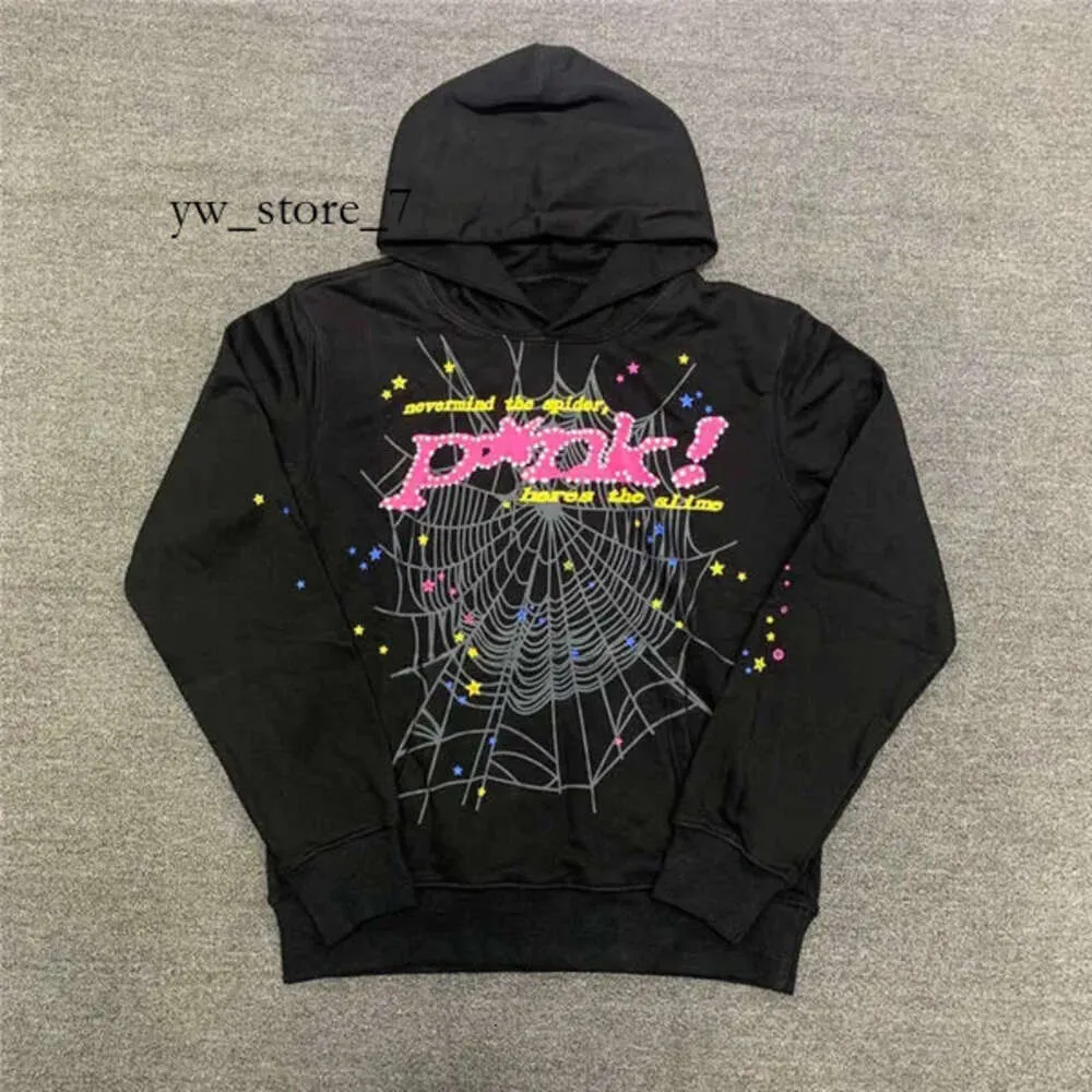 Spider Hoodie Men's Hoodies Sweatshirts Blue Hoodie Men Women Hip Hop Young Thug Hoodie World Wide Sweatshirts Print Pullover 1050