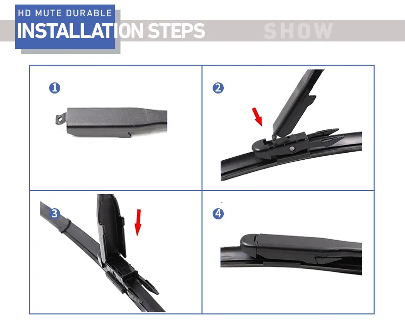 Front Rear Wiper Blades Set For BMW 1 Series F20 F21 2011 2019 114i