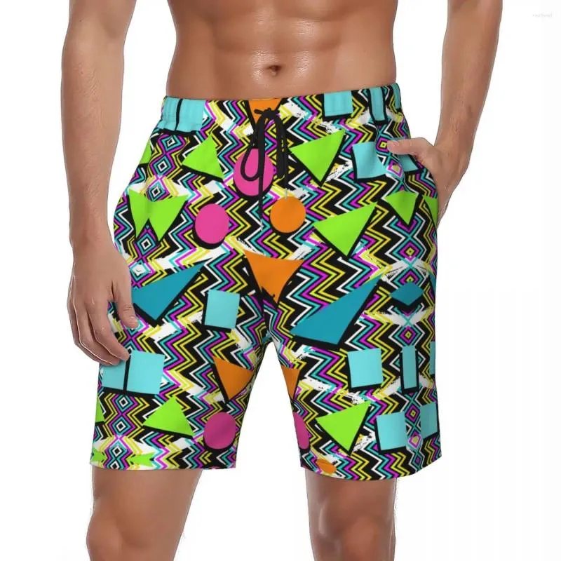 Men's Shorts Summer Gym Men Even More Classic 90's Running Surf Fashion Cool Beach Short Pants Casual Quick Dry Swim Trunks Plus Size