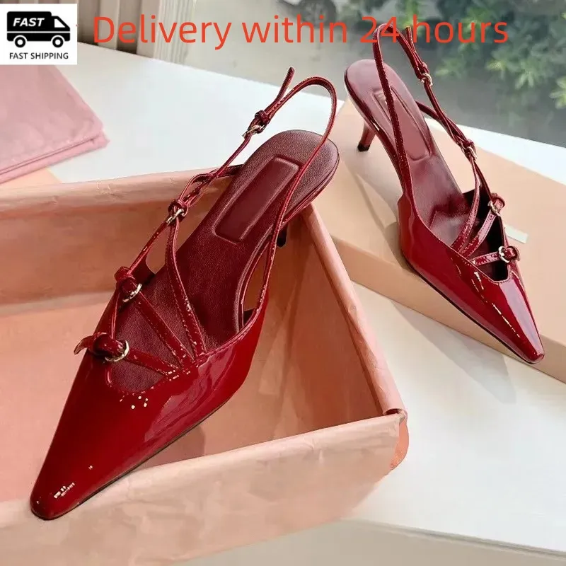 Frauen High Heels Designer Professionelle Rot Tanz Schuhe Luxus Ballett Einzelnen Schuh Ferse Schnalle Heels Sandalen Party Hochzeit Abend Schuhe