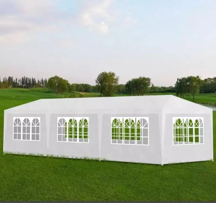 VidaXL Party Tent 3x9 8wall White 90338 Tents And Shelters04154793