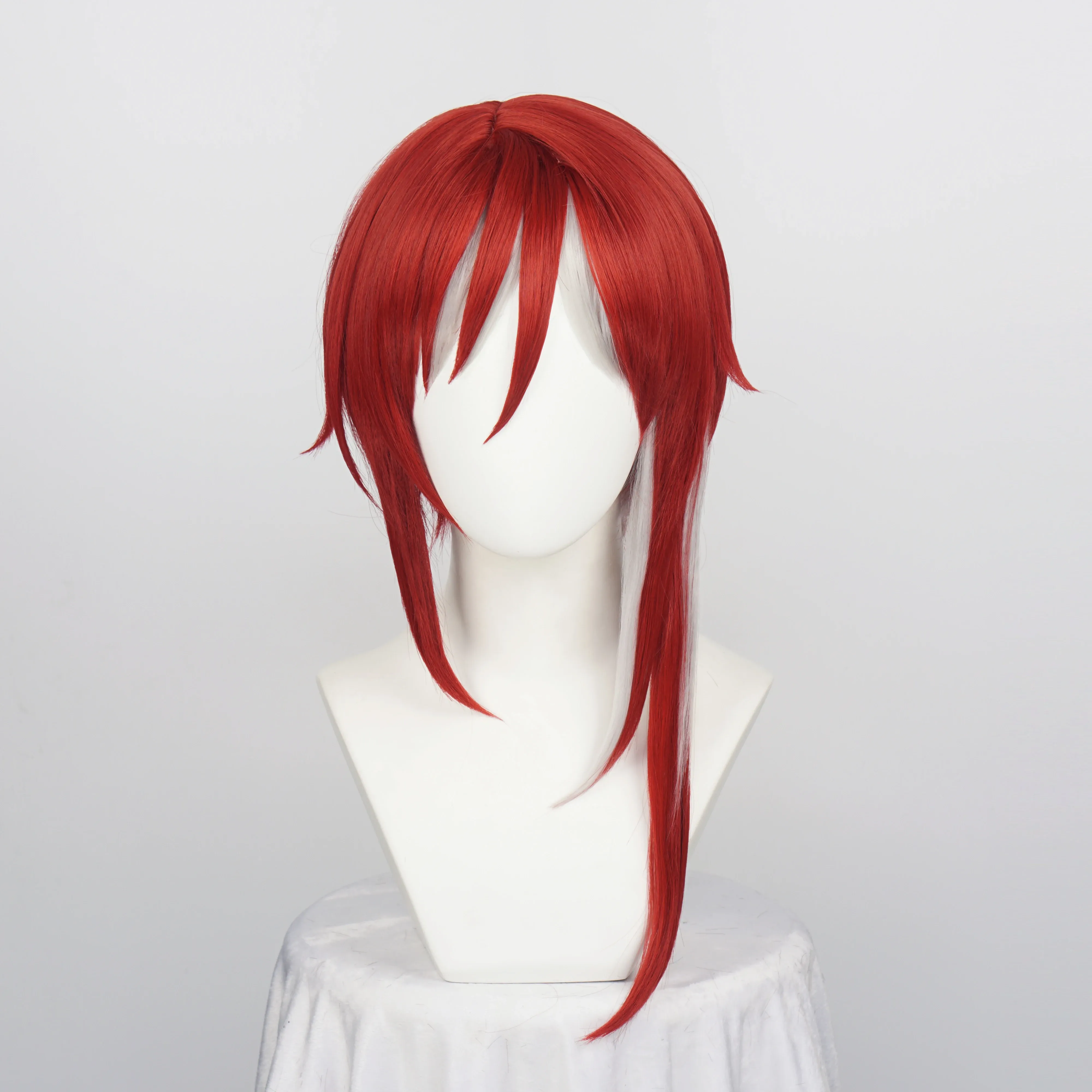 Wigs ES Ensemble Stars Synthetic Hair Sakasaki Natsume Short Cosplay Wigs Heat Resistant Anime Party Wig + Wig Cap