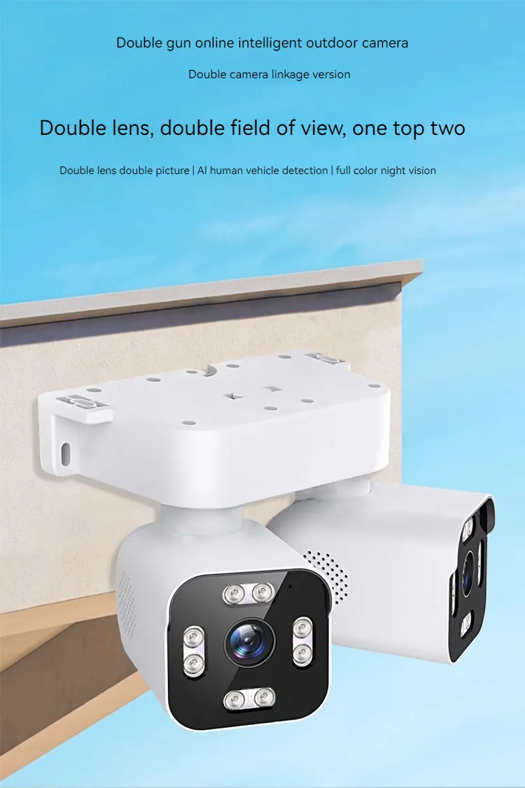 DHgate.com:Dual Camera IP Surveillance Camera with Double Frame, Dual ...