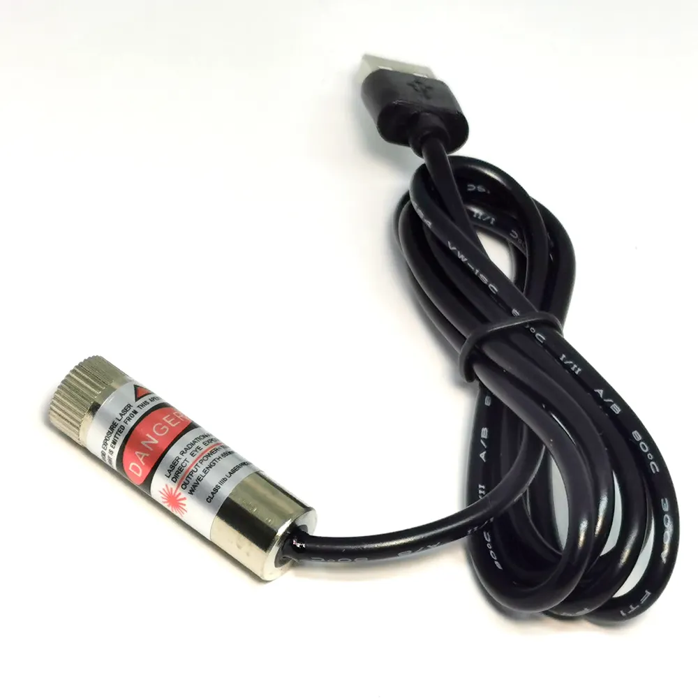 Red Laser Diode Module - 635nm/638nm 100mW, Focusable Cross Line Dot ...