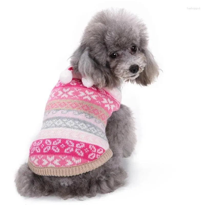 Vestuário para cães roupas de inverno Natal floco de neve suéter para pequenos cães grandes gatos malha jumper natal pet jersey pulôver ropa para perro