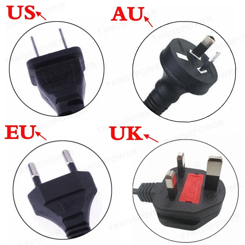 Charger 33.6V 2A pour 8S 29.6V 28.8V 33,6 V Chargeur de batterie au lithium pour les voitures d'équilibrage électrique électrique Scooter