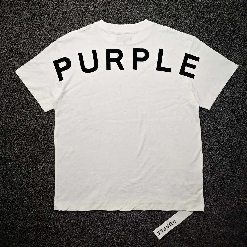 【PURPLE BLAND】ワードマークTシャツ 半袖 DHgate.com:Purple Brand Tee Regular 100% Cotton Curve