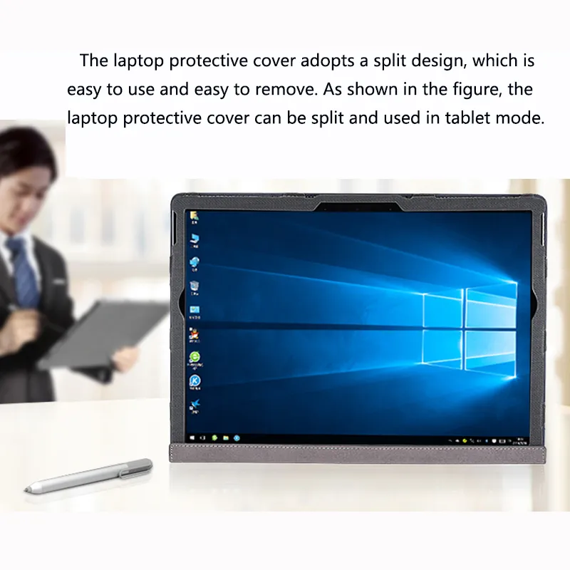 PU Laptop Sleeve For Microsoft Surface Book 3 15 In  ... 