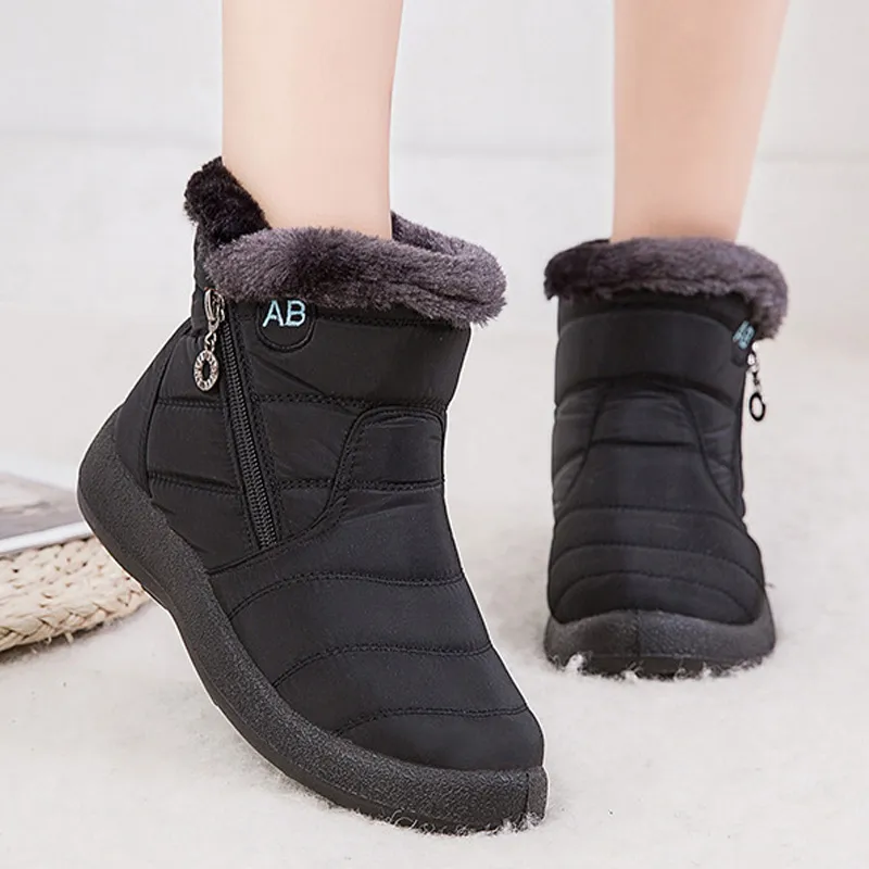 Schneestiefel Frauenstiefel Nicht Schlupf Frauen Winterstiefel