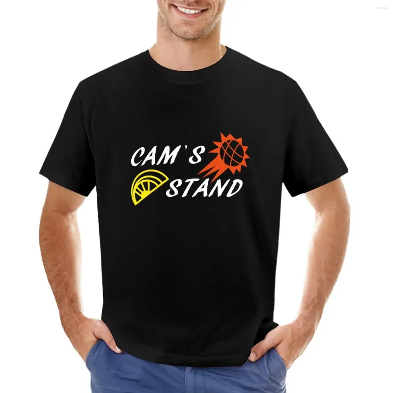 Canotte da uomo T-shirt stand di Cam per un ragazzo Divertenti vestiti carini Magliette semplici da uomo