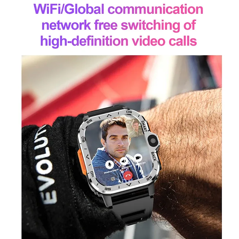 64G Full Touch Screen 4G LTE Smartwatch With GPS Dual HD Camera Android Watch Heart Monitor SIM Wi Fi Support For Men And Women From Ddmylucky 89.18 DHgate.Com
