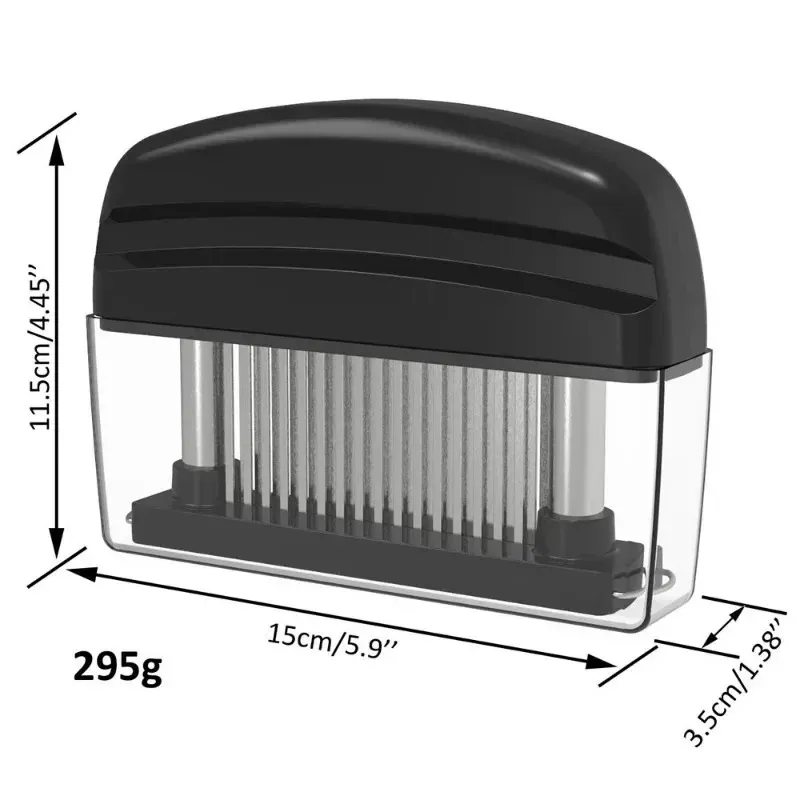 Attendrisseur de viande à aiguille à 48 lames, couteau en acier inoxydable, viande de bœuf, maillet de Steak, attendrisseur de viande, marteau pilon, outils de cuisine, 2024, 48 lames