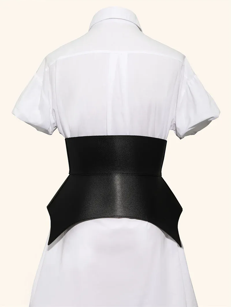 HYKE 2024 今季完売　DOESKIN CORSET BELT HYKE ハイク/ DOESKIN CORSET BELT – six
