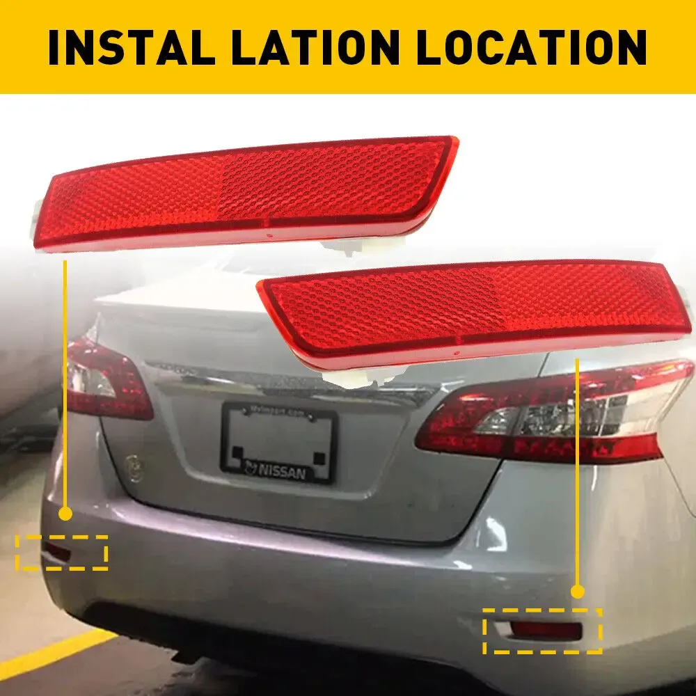 Car Rear Bumper Reflector For Nissan Sentra... From Ddmyfriend, $37.88 ...