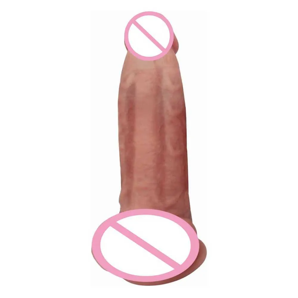 Nxy Godes Dongs Gode réaliste en silicone de 7 pouces avec ventouse douce et réaliste, anal épais pour hommes, stimulateur de point G, jouets sexuels pour femmes 240330