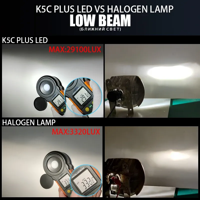 Dawnknight 140W K5C plus 4300K D2S D1S D3S LED -Scheinwerferbirne H7 H11 Hb3 9005 HB4 Doppelkupferrohr LED -LED -Leuchtkit für Auto 12V