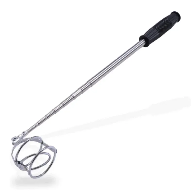 Aids Telescopic Golf Ball Retriever Portable Golf Pick Up Scoop and Golf Ball Grabber with Stainless Steel Rod and Comfortable Grip