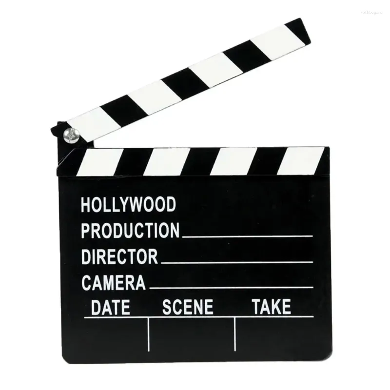 Party Decoration Black Directors Movie Action Scene Board 20x18cm