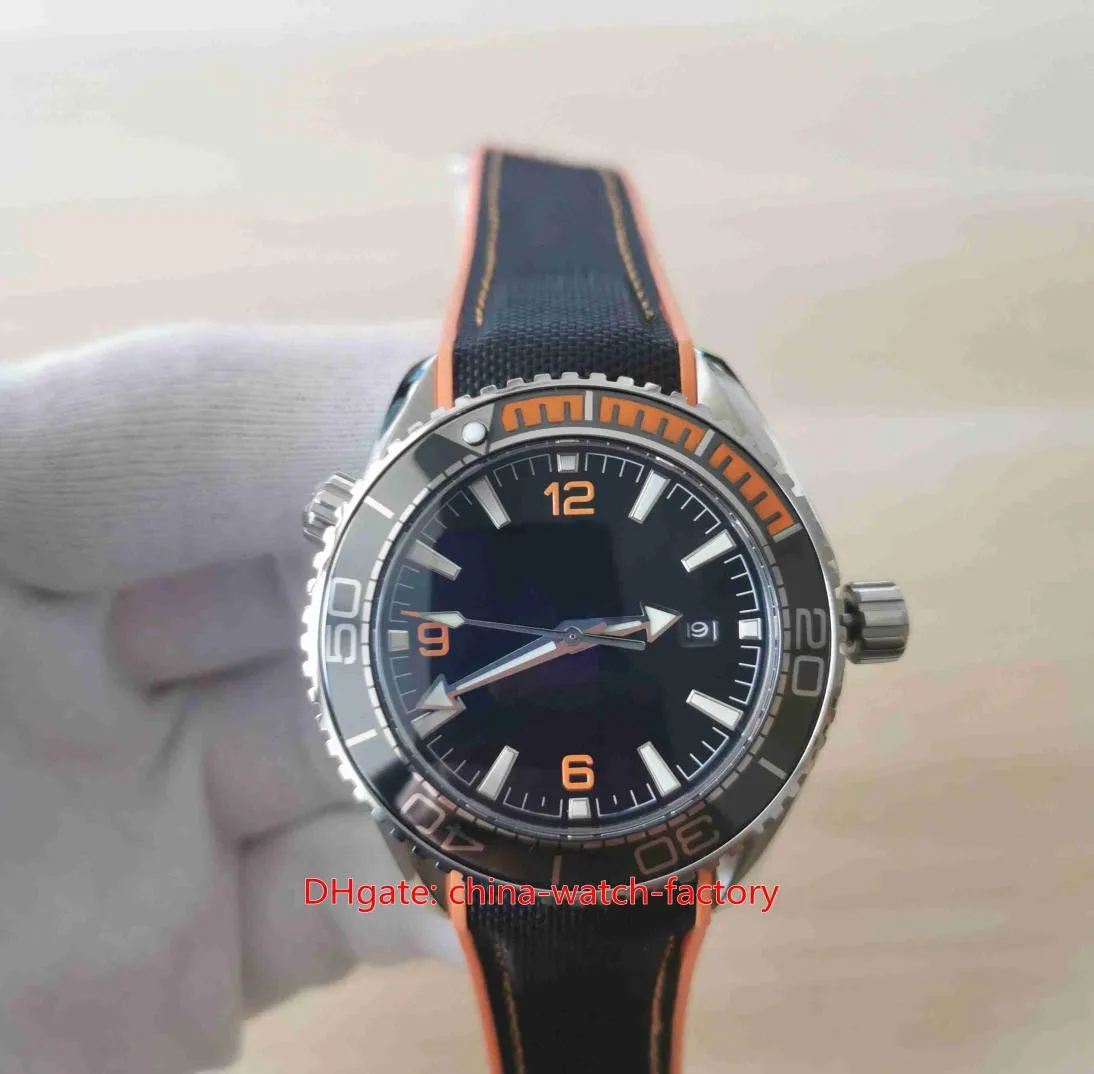 Luxus-Herrenuhr Orange 435 mm Ocean Axial Keramiklünette Saphir Designeruhren Transparent Asia CAL8500 Uhrwerk Mechanisch 8162389