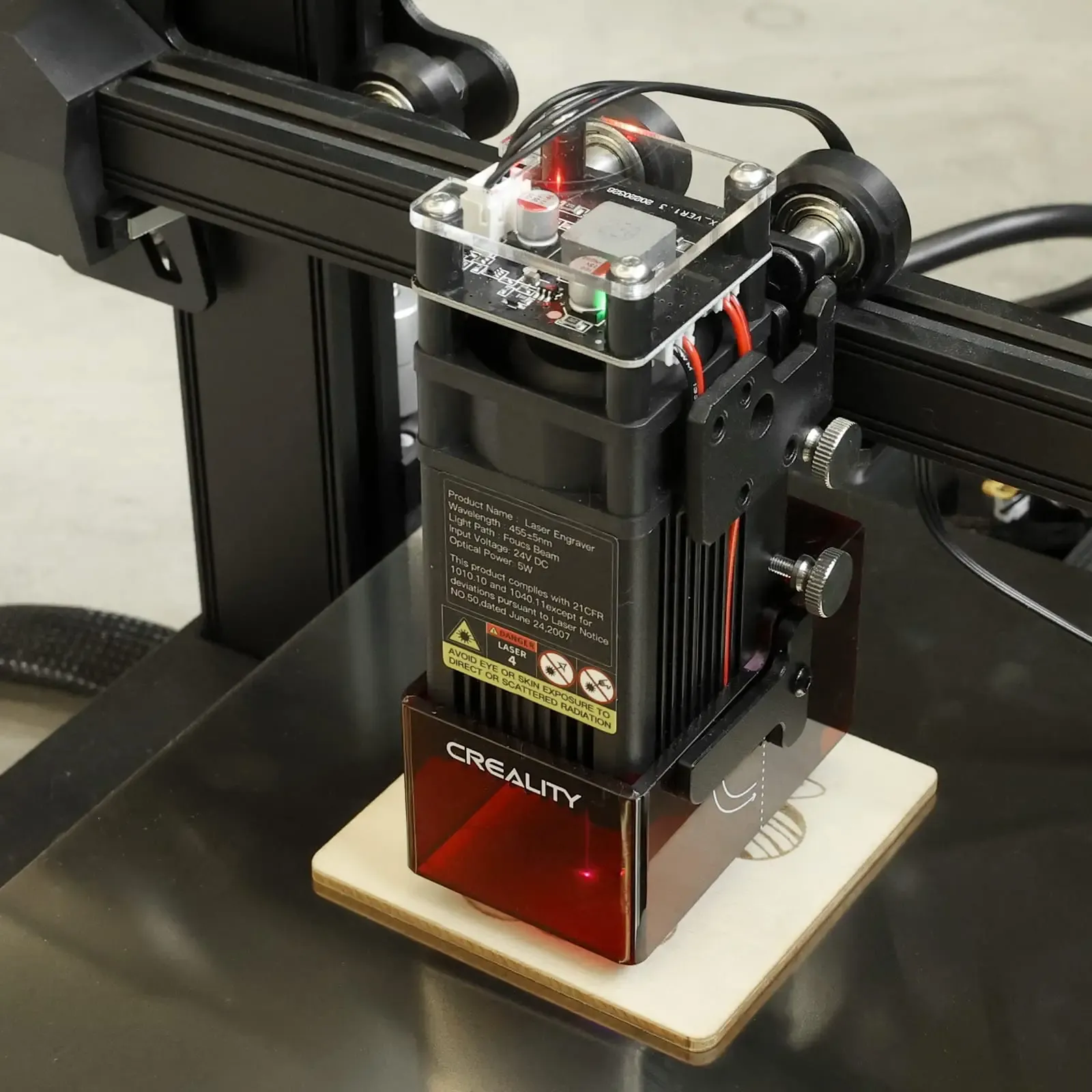 Ender 3 S1 Pro 3D プリンタ彫刻用高精度レーザーモジュール強力な 5W 