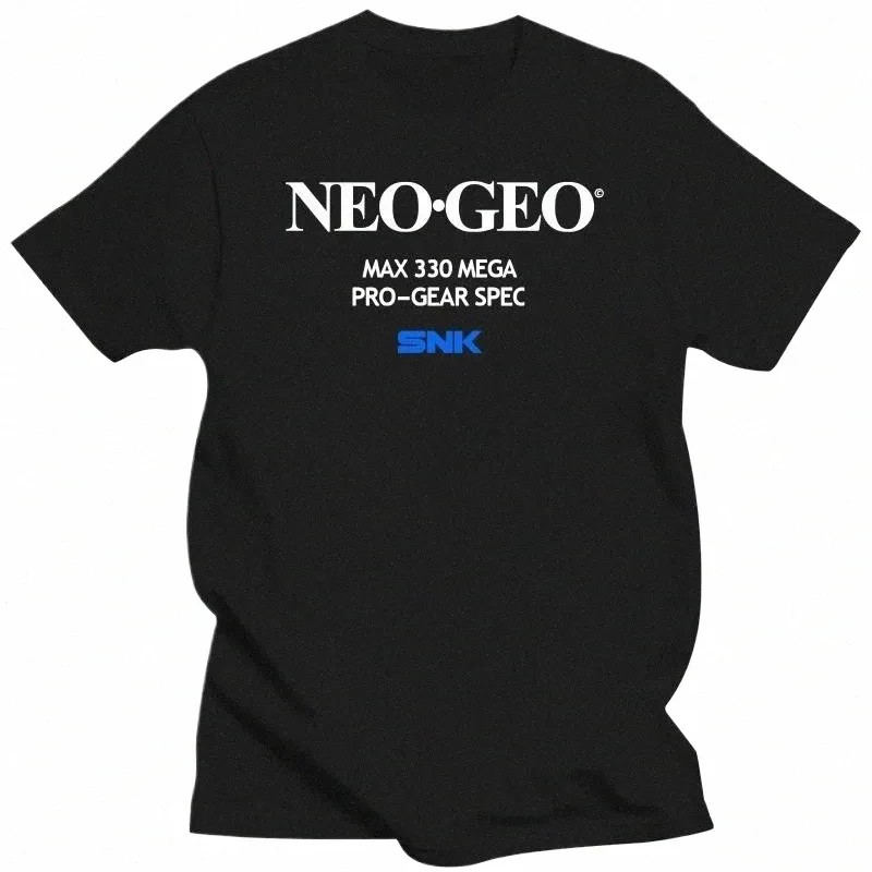 drôle Fatal Fury Neo Geo Startup Screen T-Shirt Hommes Femmes Crewneck Pure Cott T Shirt Classique T Shirt Idée Cadeau Plus Taille Tees a8hh #