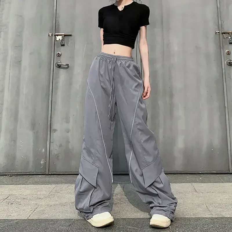 lig. リグドット　wide cargo pants grey Men_s_Cargo_Gray_Realxed_Fit__