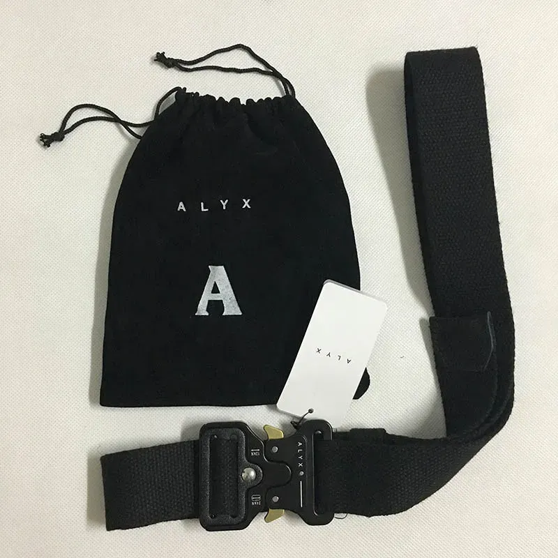 ALYX 1017 9SM Tactical Belt High Quality Hip Hop Canvas ALYX 1017 9SM Tactical Belt High Quality Hip Hop Canvas