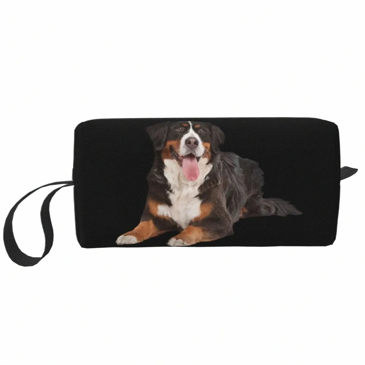 Kawaii Bernese Mountain Dog Borsa da toilette da viaggio Donna Cosmetic Makeup Organizer Borse di stoccaggio di bellezza Dopp Kit Case Box F6dS #