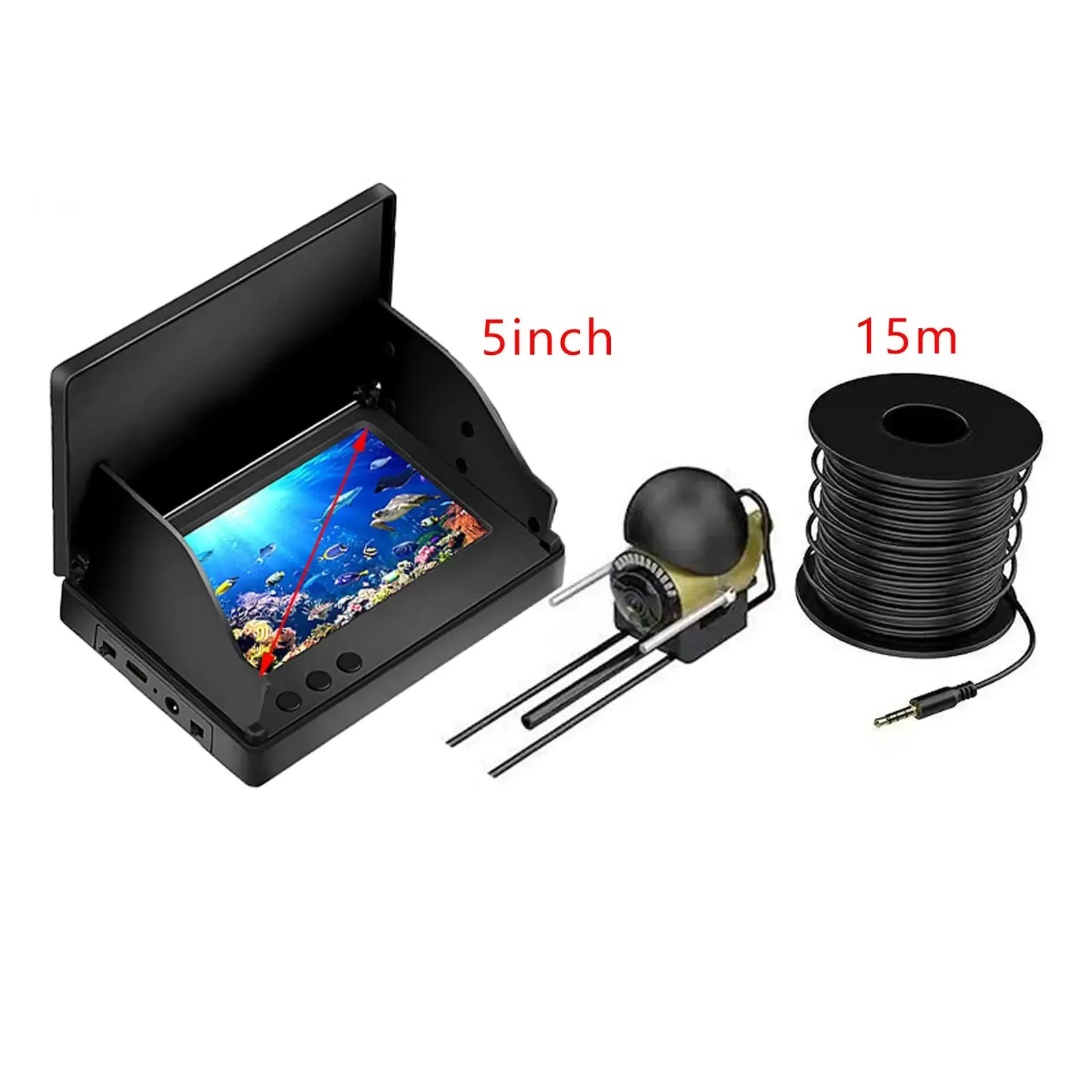 Finders Fish Finders Portable Equipment Underwater Fishing Camera for Boat Lake Ice