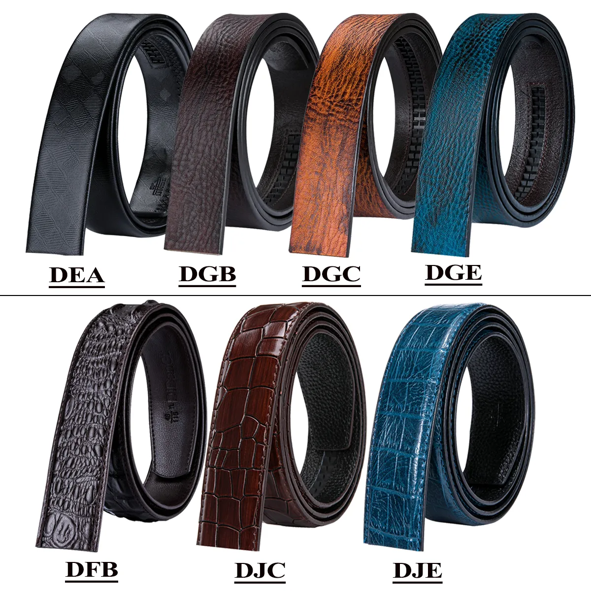 Men's Genuine Italian Leather Belts Handmade In Italy - Foto 7