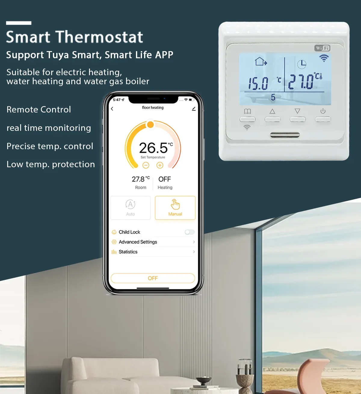 Quietwarmth Thermostat Installation QuietWarmth Digital Non