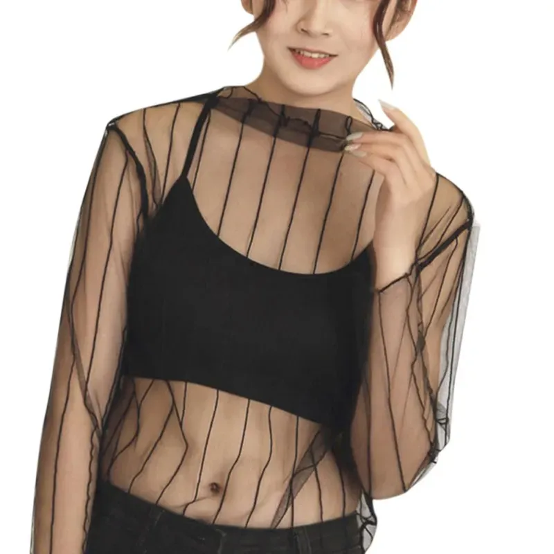 transparent mesh top