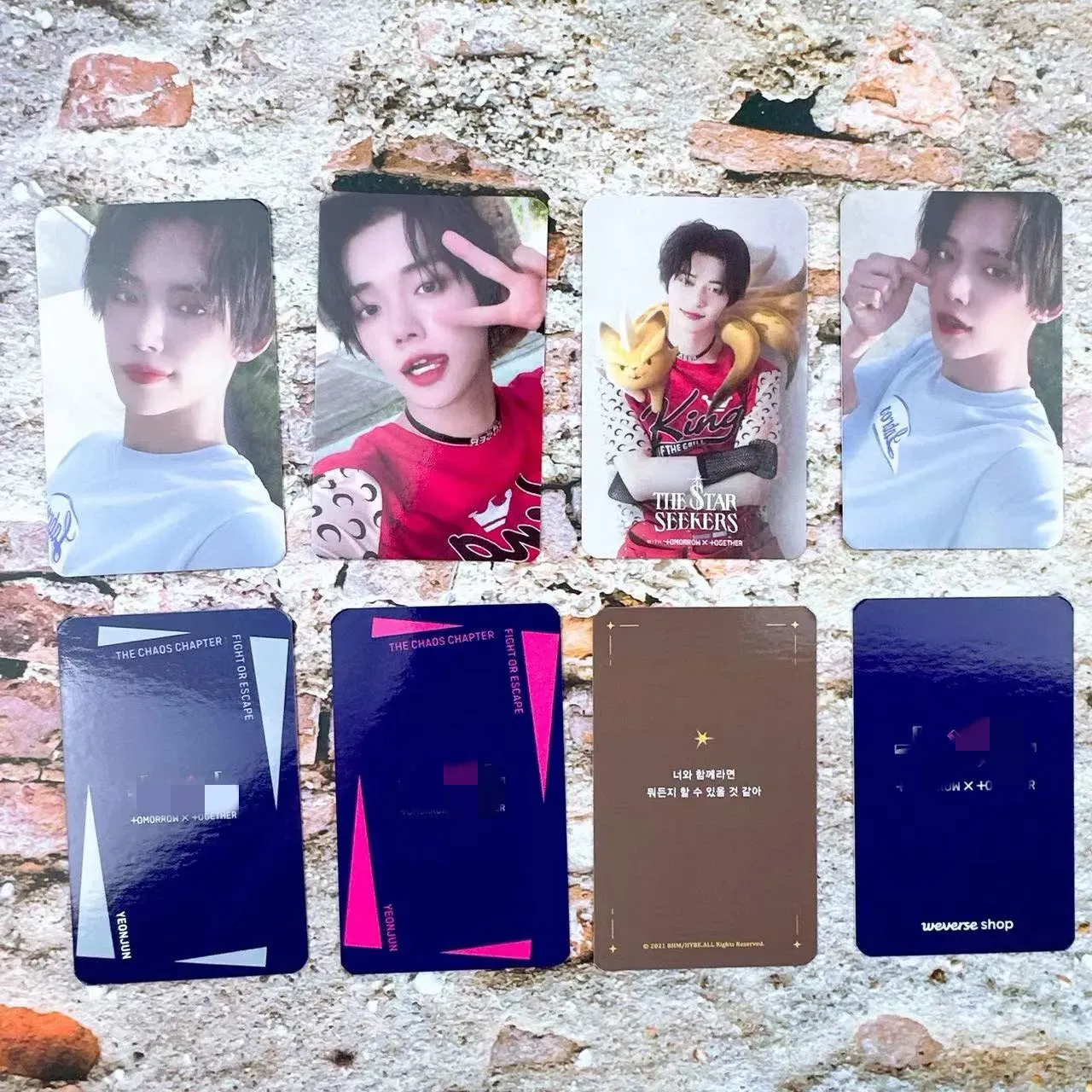 キョウヤ カラーソングバトル トレカ KPOP YeonJun PVC Treasure Chest Photocard Album, From Ddmyhome