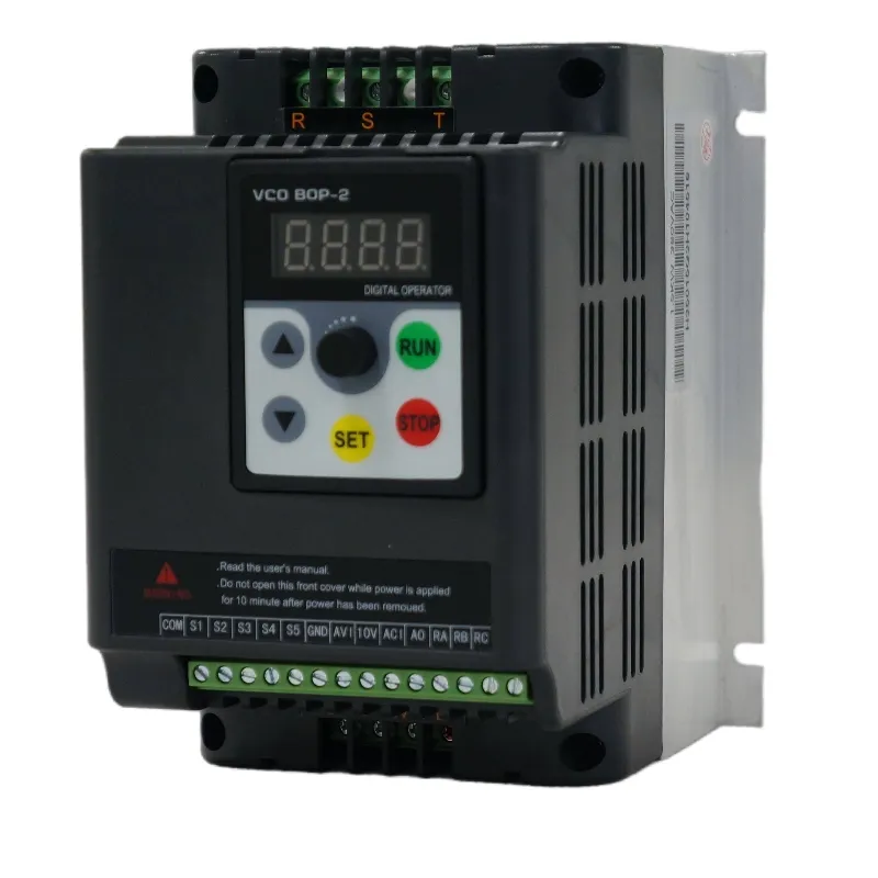 VFD 4KW 5.5KW AC Input G1 220V TO Output G3 380V Variable Frequency Drive Inverter Variable Frequency Speed Controller SUSWE 290