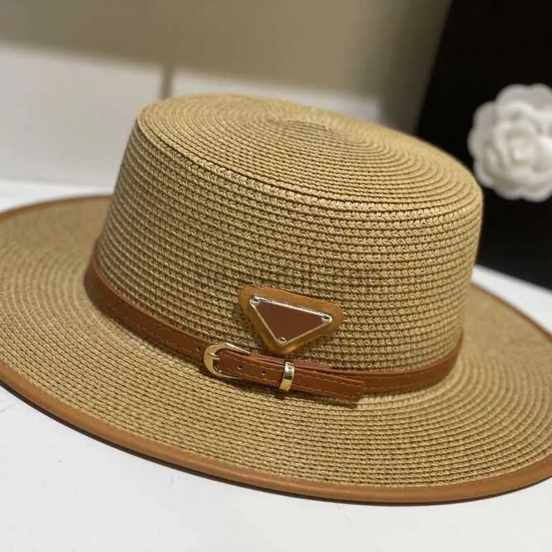 Straw for Women Bucket Designers Hats Mens S Basin Cap Fashion Delicate Formal Hat High Quality Sunhats Versatile Caps G-S3568