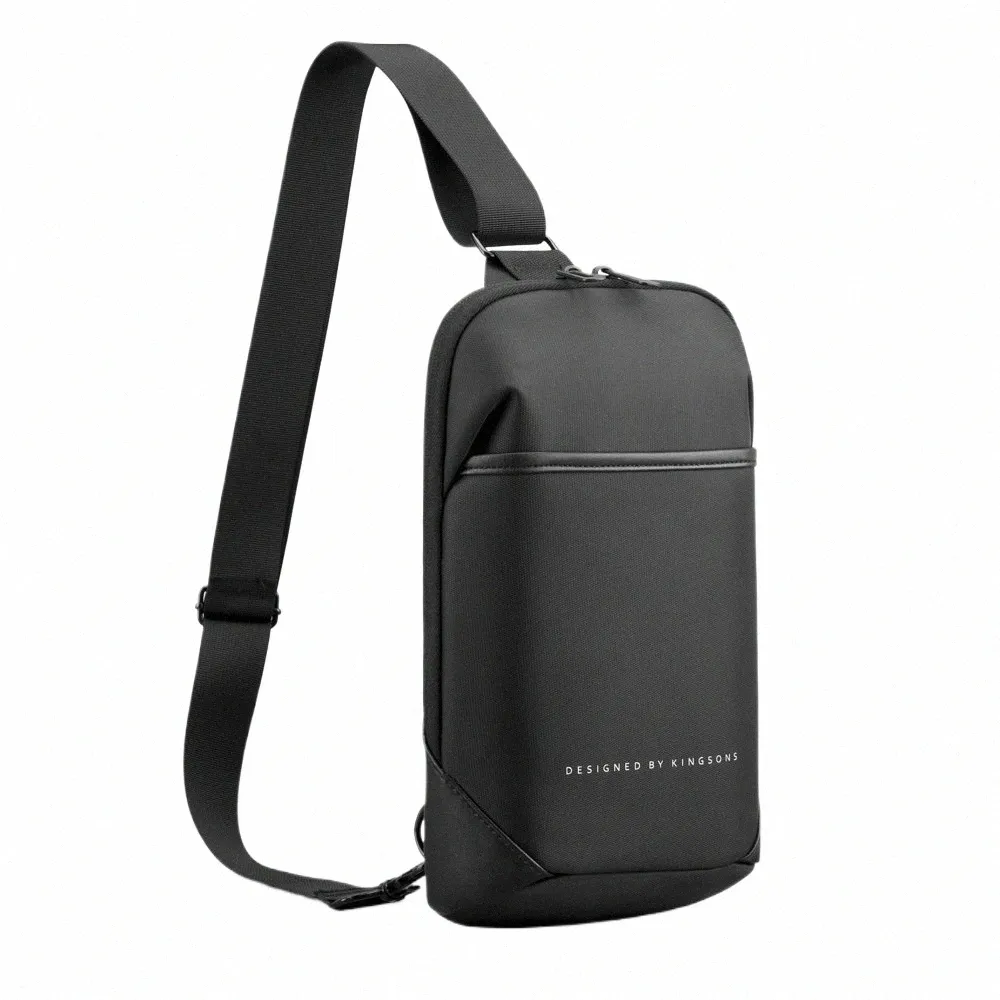 DHgate Mens Waterproof Crossbody Bag Single Shoulder Sling Pack Casual Chest Bag for Boys Black KS3211W Bags Luggage Accessories