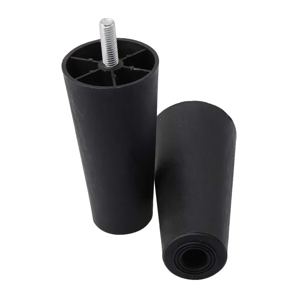 Set Of 4 Tapered Black Plastic Cylinder Furniture Legs With M8 25 Thread Shank For Sofa Couch And Chair High Sizes 40mm 65mm To 120mm From Ddmycrazy 11.17 DHgate.Com