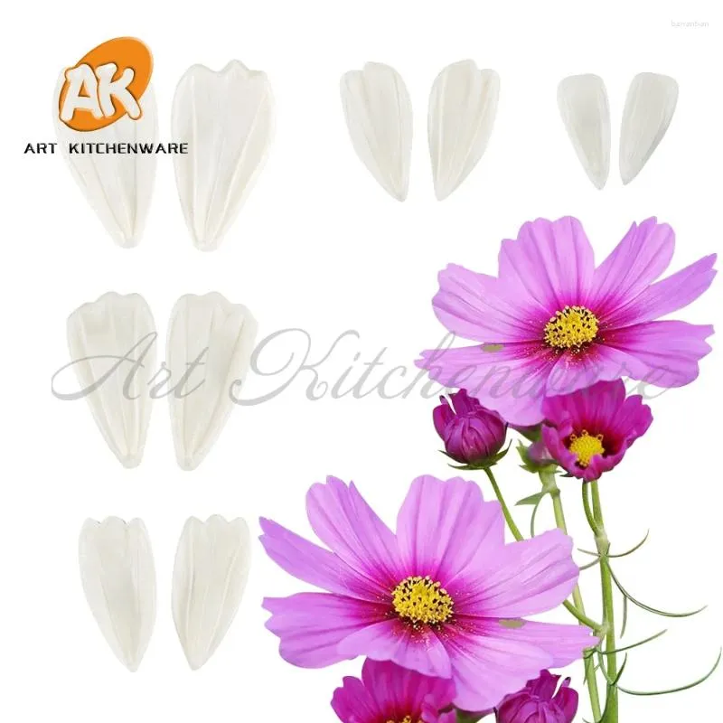 Bakvormen Daisy Design Veiner Mold DIY Fondant Taartdecoratie Gereedschappen Siliconen benodigdheden Keukengereedschap Keukengerei