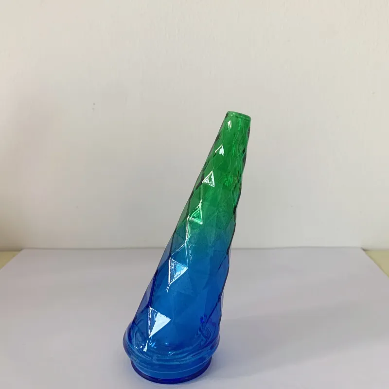 Puffco Peak Water Bubbler sigara içme boruları dab teçhizat cam boru nargile aksesuarları ile gökkuşağı renkleri cam ağızlık